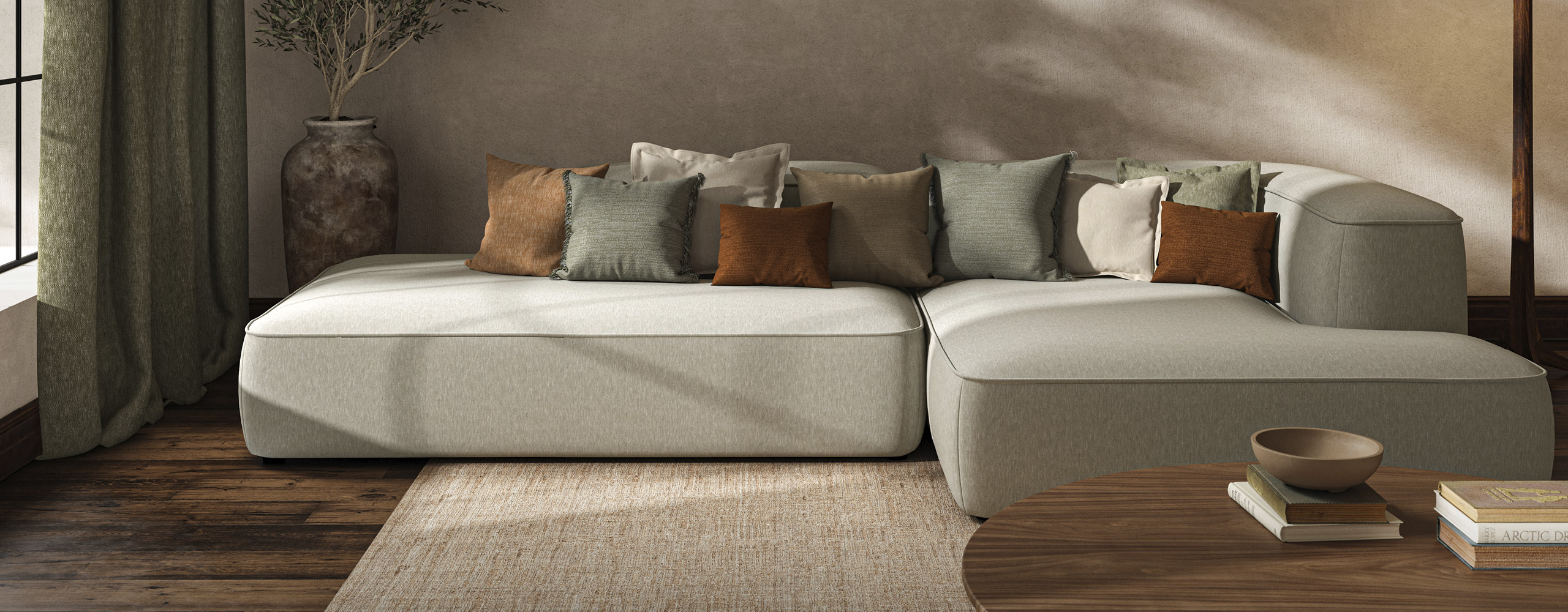 Criando Ambientes Exclusivos <br>com Tecidos Inovadores